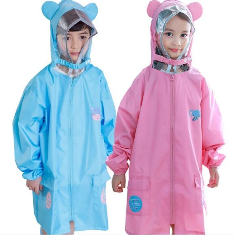 

Children's Long Waterproof Rain Raincoat Impermeable Kids Poncho Boys Girls Students Raincoats Capa De Chuva Rain Coat LZO144