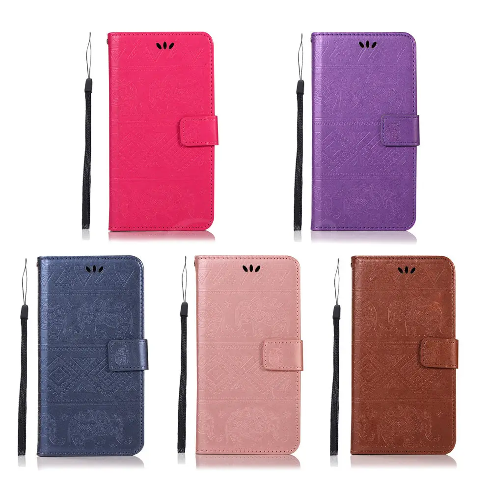 Флип чехол для ASUS X00PD ZenFone Max (M1) ZB555KL ZB555 KL ASUS_X00PD XOOPD Elephant с откидной крышкой кожаный