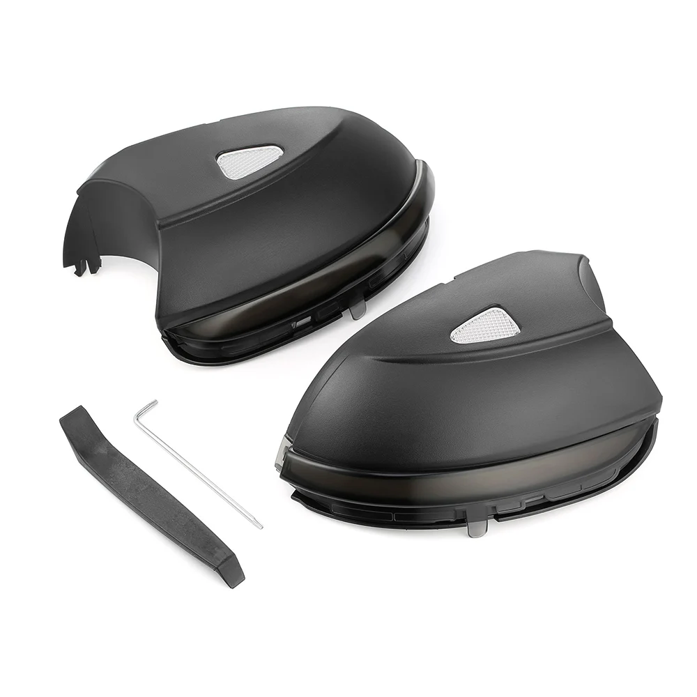  2Pcs LED Dynamic Rearview Mirror Indicator for VW Passat CC B7 Beetle Scirocco Jetta MK6 LED Side W - 33020992558