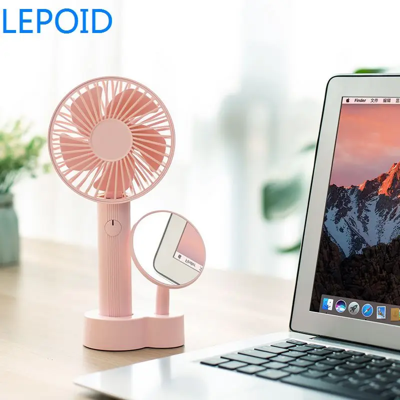 LEPOID мини-портативный вентилятор портативный 2000 мАч перезаряжаемый охлаждающий Настольный вентилятор для домашнего офиса путешествия на открытом воздухе