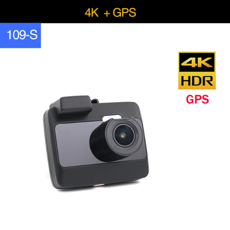 Автомобильная dvr камера Ainina 4K Novatek96660 Автомобильная камера с gps и тыловой камерой 1080 P, ips 2,0 Супер камера ночного видения - Название цвета: 109-S