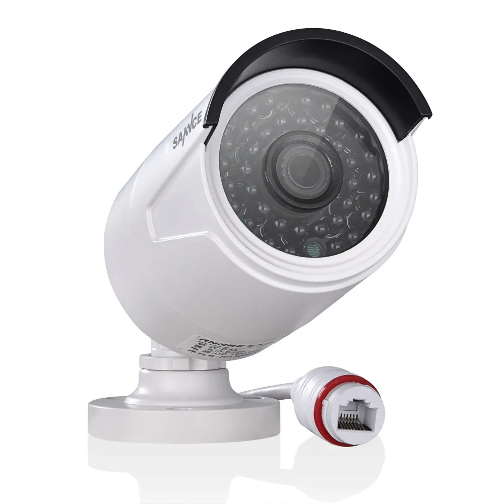 SANNCE 4CH NVR 960 P Ip сети PoE Видео Запись 1.3 М ИК открытый CCTV Камеры Системы Безопасности