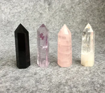 

natural quartz obelisk crystal wand point healing