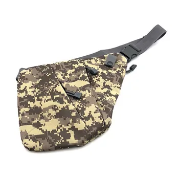 

Men Single Shoulder Bags Waterproof Nylon Crossbody Multifunctional Military Outdoor Tactical Mute Key Wallet Pouch Chest Bag