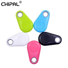 Minicartera con alarma de Antipérdida CHIPAL, localizador de llaves inteligente con Bluetooth, localizador rastreador GPS, llavero para niños y mascotas, localizador de llaves