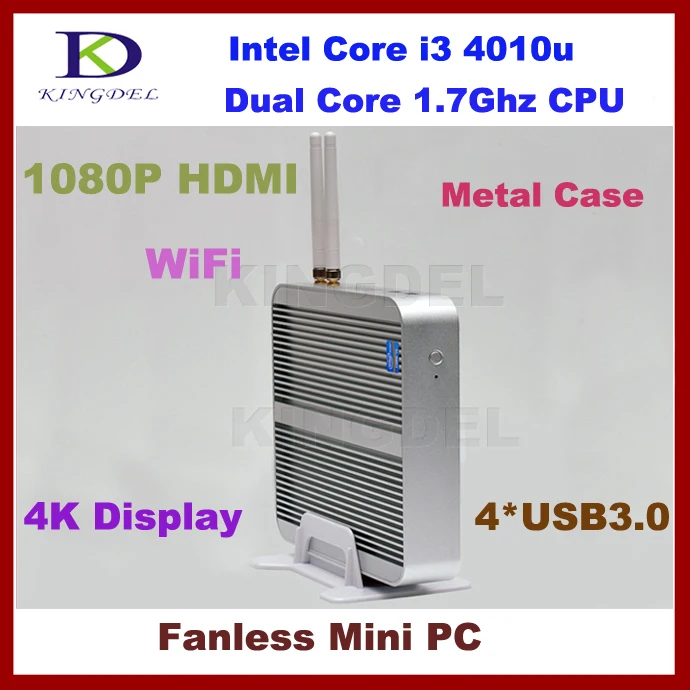  High speed Intel core i3 4010u mini home computer, HDMI,USB3.0, 4K HD,with 8G RAM 128G SSD,small pc 