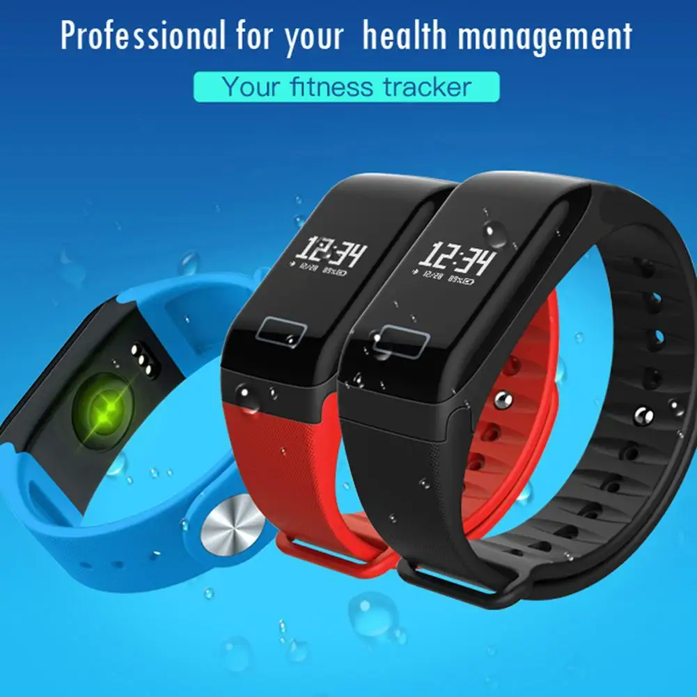 

R3 Sport Smart Bracelet Heart Rate Blood Pressure Sleep Monitor Fitness Tracker SANWOOD