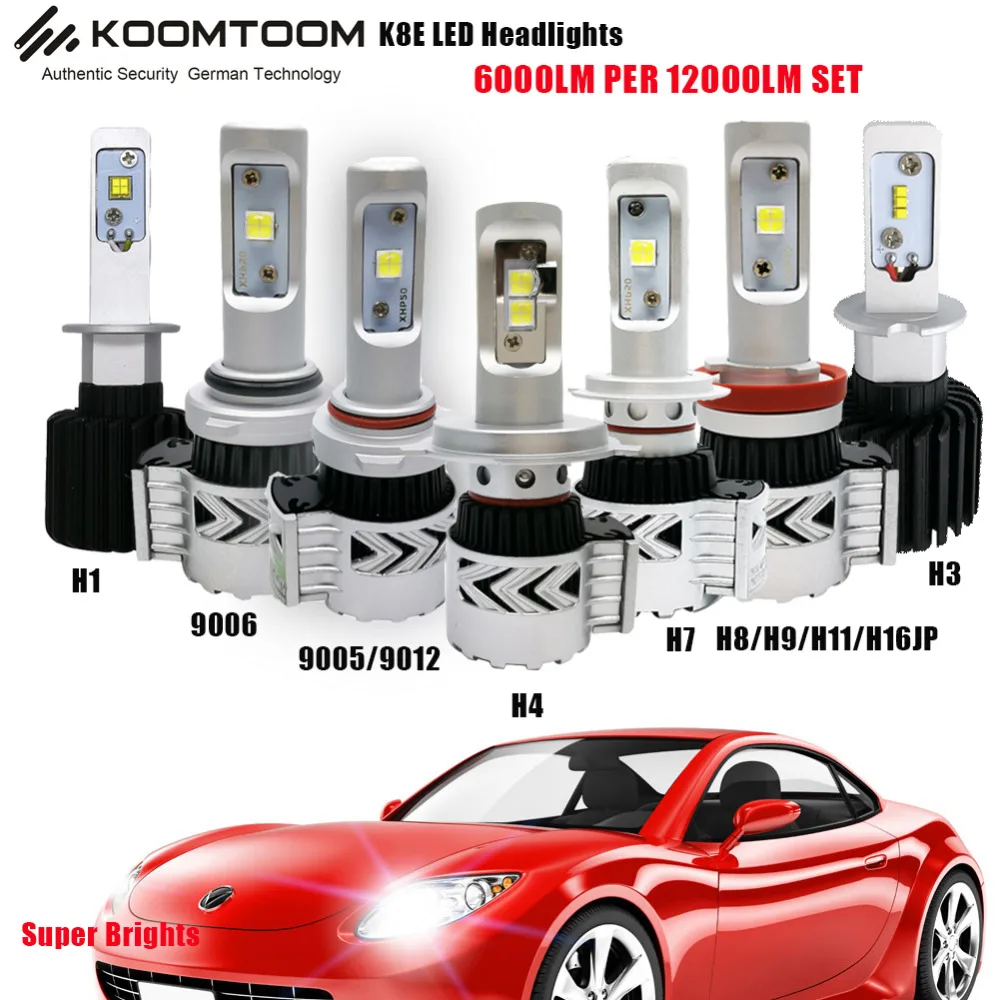 P13W PSX24W PSX26W лампа для автомобильных фар Светодиодный K8E H4 H11 автомобильная H27 880 881