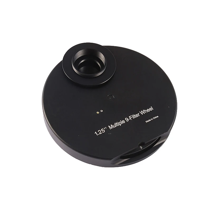 

1.25inch Universal Manual 9-Position Multiple Filter Wheel Metal for Deep Space Planetary Astronomical Telescope Eyepiece Filter