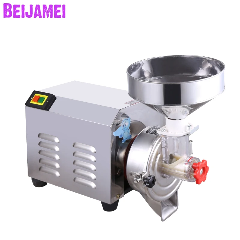 Beijamei 2200w Sesame Peanut Butter Machine Grinder Peanut Butter Making Machine Stainless Steel