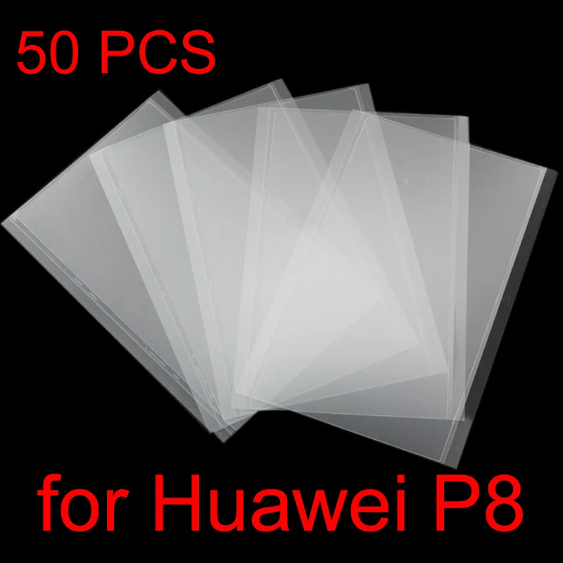 Оптически прозрачный клей OCA для Huawei P8/P9/Ascend Mate 7/Mate 9/P10/Mate 10/P20/Honor 10/P8 Max 50 шт. |