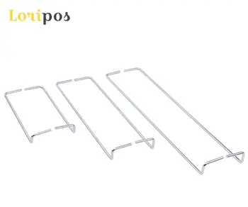 

Panel Cabinet Mount Bracket Shelf Hook Mount Metal Wall Mounted Organizer Rod Storage Hooks Tile Panel Plate Display Hook Pole