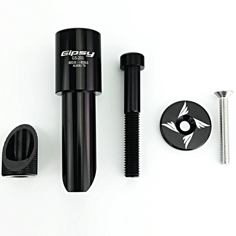 

Gipsy GS-201 Balance Bike Stem Insert Conversion Adaptor For 22.2mm 20.8mm Fork To 28.6mm For Balance Bike Update