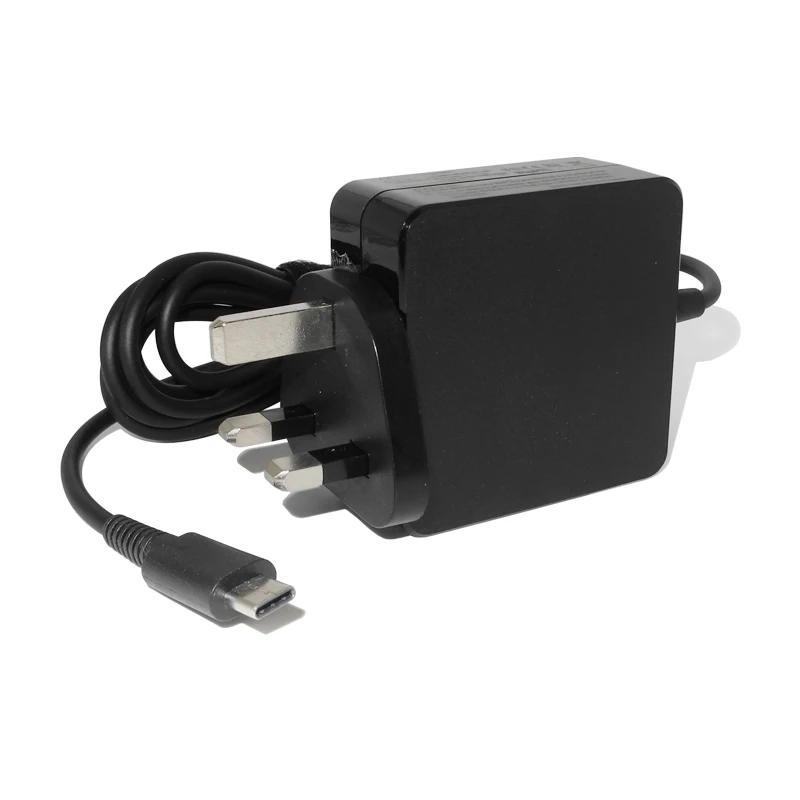 65 W USB نوع C محمول الهاتف المحمول شاحن Ac الطاقة محوّل لأجهزة لينوفو Asus Hp 20 V 3.25A 9 V 3A 12 V 3A 20 V 2.25A المملكة المتحدة الجدار شاحن