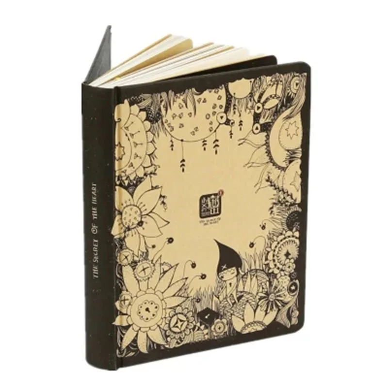 K &amp KBOOK винтажный блокнот в твердом переплете секретный дневник Kawaii X's