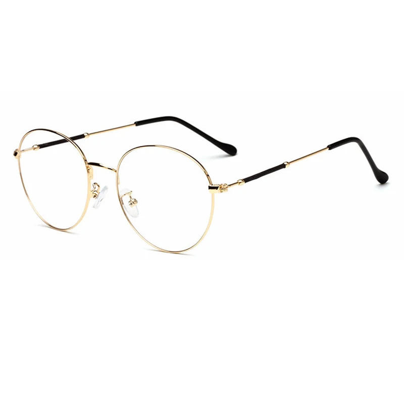New Fashion Round metal Frame Eyeglasses Frames Good quality Men Women
