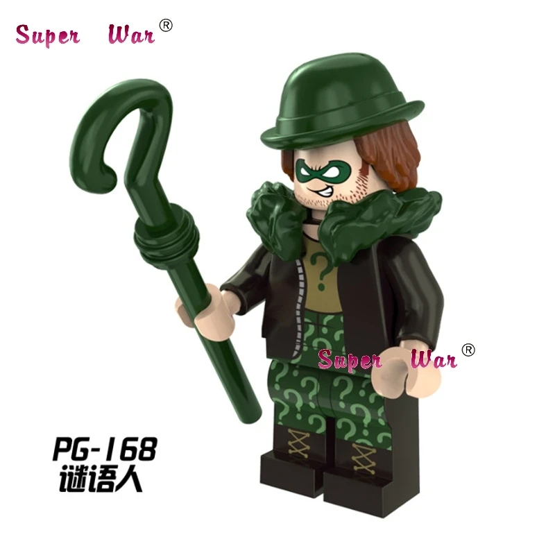 one piece star wars superhero Riddler Movie Batman building blocks lepin action sets model bricks Baby