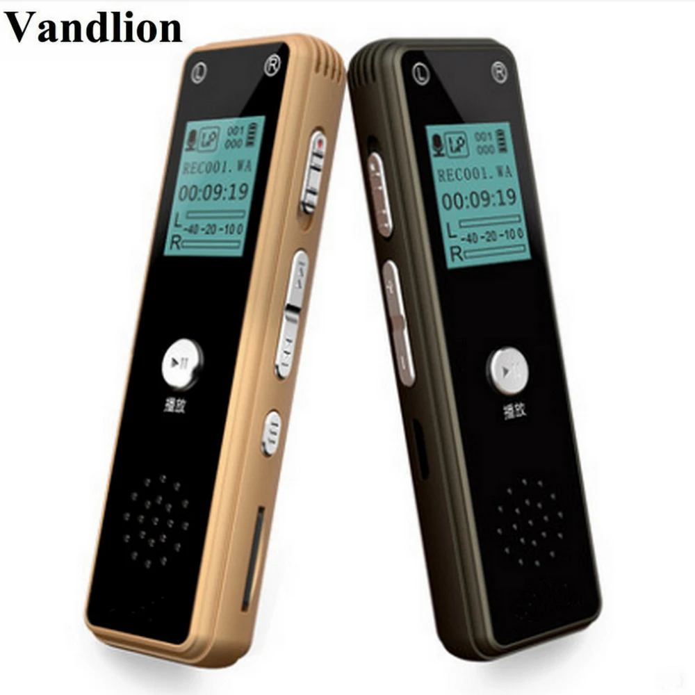 Vandlion V80 Цифровой диктофон с активированной голосовой записью портативный