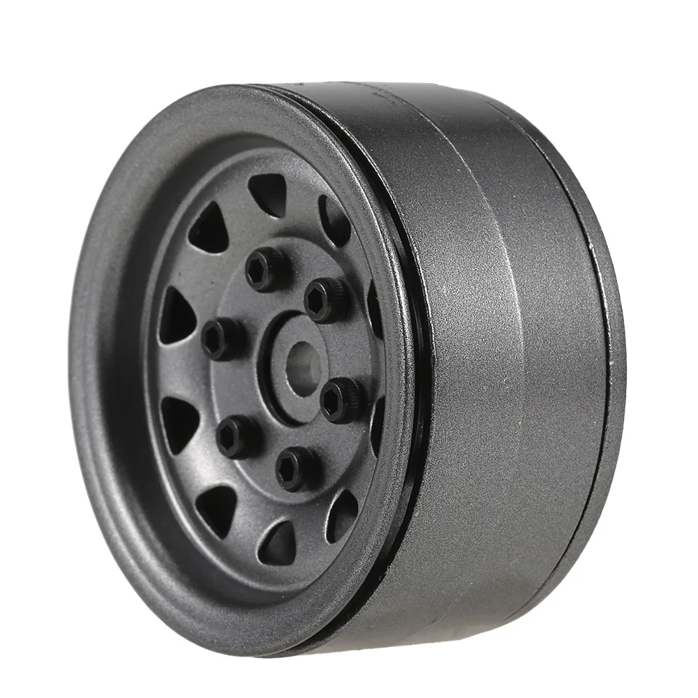 4pcs AUSTAR AX617GL 1.9 inch Metal Wheel Hub Rim Set RC Tiires Part for Axial SCX10 RC4WD D90 110 RC Rock Crawler Car Vehicle (8)