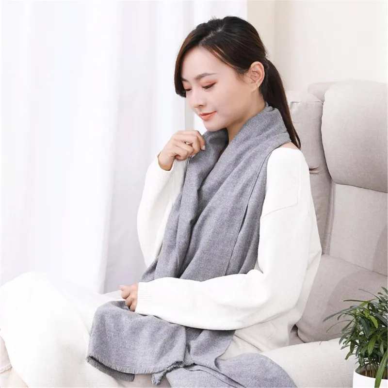 

Xiaomi PMA Graphene Heating Scarf 3 Gear Adjustable Bamboo Fiber Fabric Water Washable USB Interface Soft Warm Men Women Gift D5