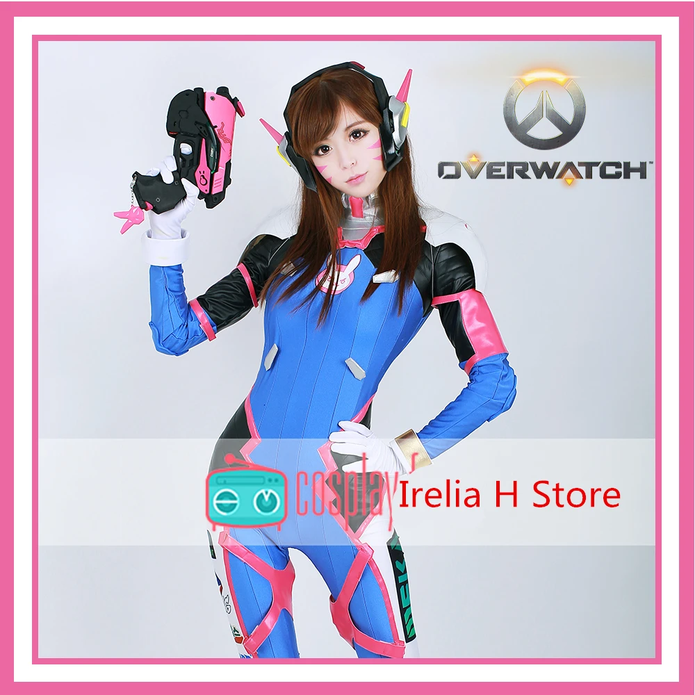 D. VA Косплей d. va Косплей Костюм Комбинезон боди xs-xl