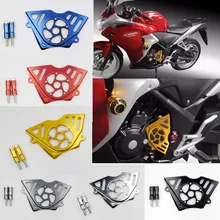 Silver Aluminum Front Chain Sprocket Engine Cover For Honda CBR 250 250R CBR250 CBR250R Silver Aluminum Front Chain Sprocket Engine Cover For Honda CBR 250 250R CBR250 CBR250R