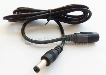 

DC Power 5.5x2.1mm Male to Female Plug Extension Connector Cable For CCTV Camera DVR/Free Shipping/30PCS