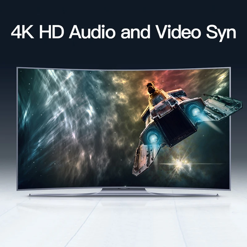 HDMI переключатель Vention с 3 входами и 1 выходом Сплиттер кабель аудио для XBOX PS3 Smart HD