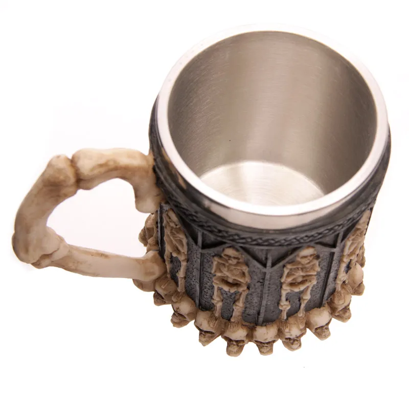 Crypt Skull Tankard Gothic Drinking Beer Coffee Tea Mug Cup Home Decoration Gift 