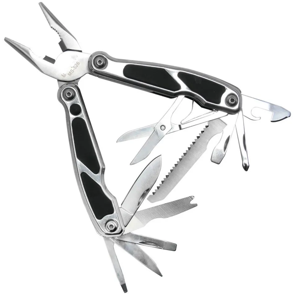 

Stainless Steel Nonslip Handle 12-in-1 Multi-Tool Protable Kit Multi knife Plier kit Multifunction Tools