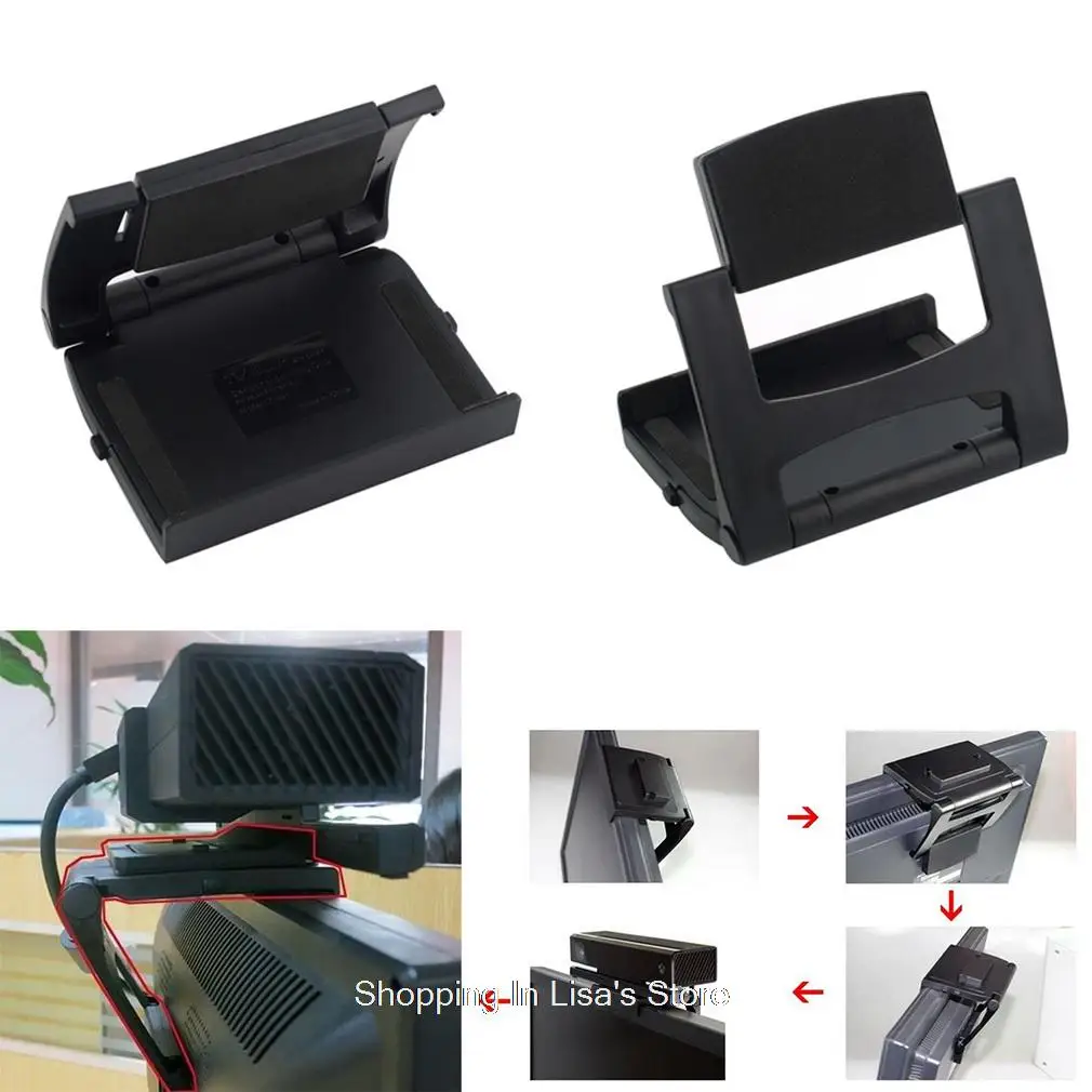 TV Clip Clamp Mount Mounting Stand Holder Bracket for