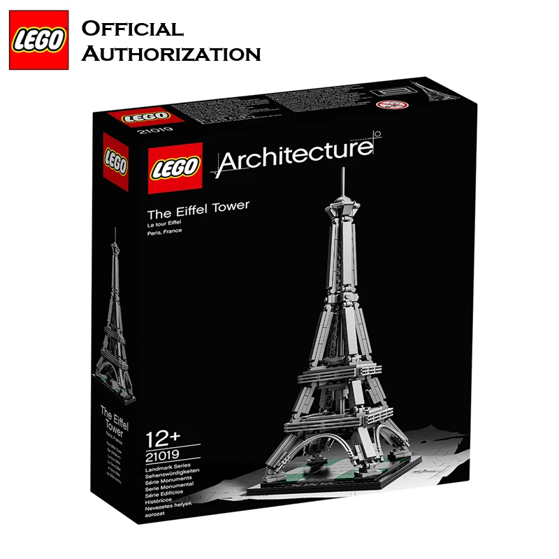 Lego Architecture Series 321 шт. строительные блоки игрушки Эйфелева башня туристический