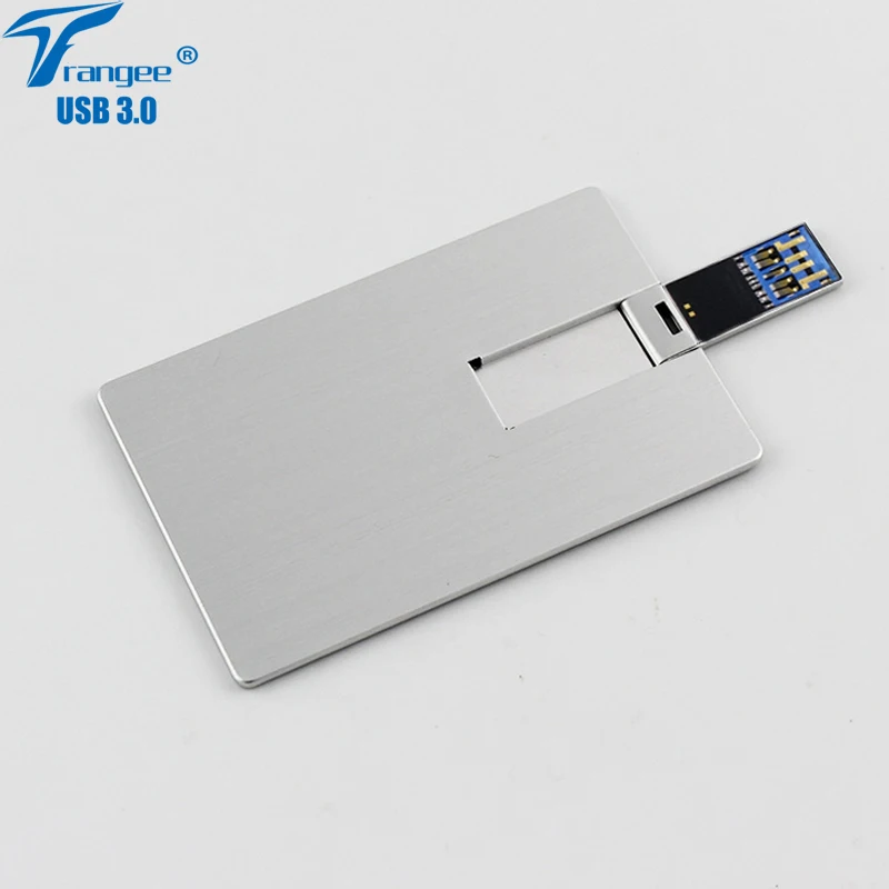 Trangee USB 3,0, Визитная карта, USB флеш-накопитель, 64 ГБ, 32 ГБ, 16 ГБ, 8 ГБ, USB флеш-накопитель, кредитная карта, флешка