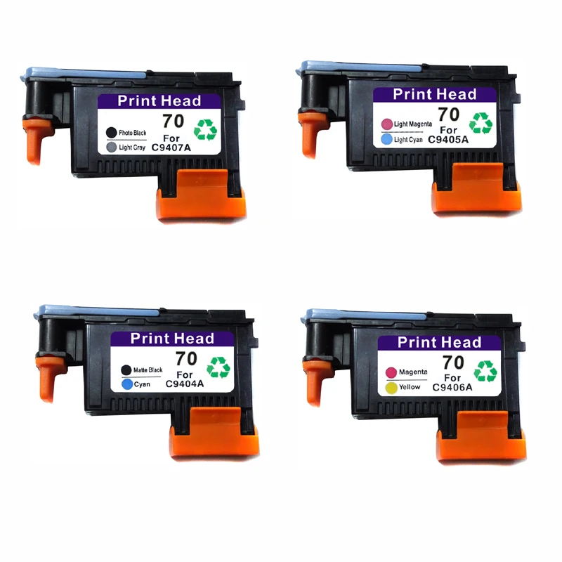 

einkshop 70 Print Head Replacement For HP 70 For DesignJet Z2100 Z3100 Z5200 Z3200 Printhead C9404A C9407A C9406A C9405A