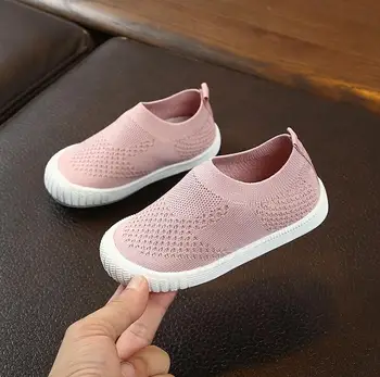 

Infant Kids Shoes Baby Boys Girls Mesh Sport Run Sneakers Children All Season Breathable Casual Shoes
