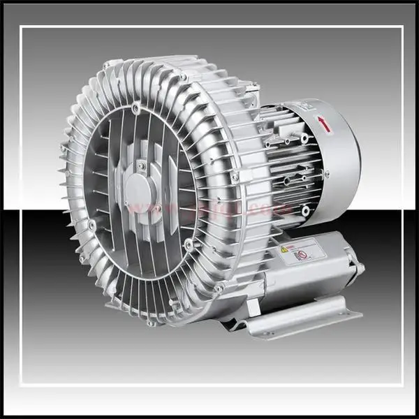 0.16HP Regenerative Blower, Ring Blower 110V 50Hz Single Phase, High-Pressure Vortex Ring Blower, Industrial Vacuum Pump For Air Blowing Or