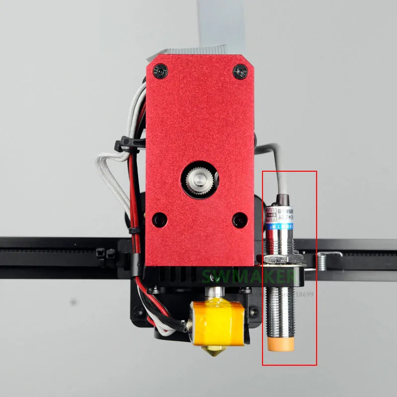 Wanhao 3d принтер Запасные части D9/I3 плюс Mark2/D6 плюс Индуктивный датчик ABL сенсор концевой выключатель