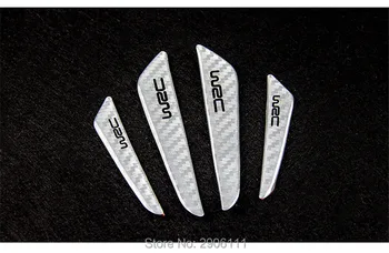 

4PCS Car Sticker Door Protection Guards Stickers for ACURA mdx rdx tl tsx rl zdx integra rsx Car Carbon Fiber car-styling