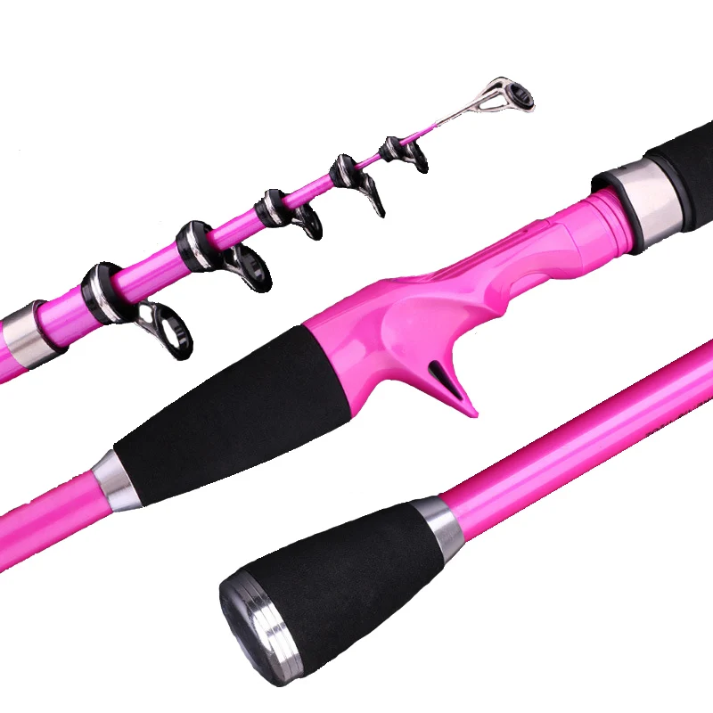 pink baitcaster