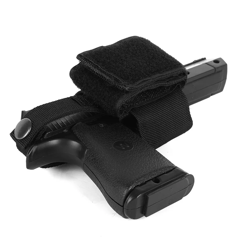 

New Tactical Universal Gun Holster Patch Modular Pistol Holster Combat Airsoft Simple Hook & Loop Pistol Holster Gun Supplies