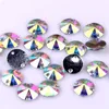 10mm to 20mm Round Clear Crystal AB Flatback Sew On Resin Beads Sew On Rhinestone Crystal Stones With 2 Holes For Dress Garment ► Photo 3/6