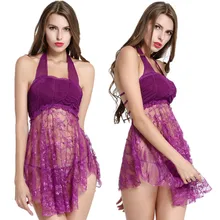 Goyhozmi сексуальное женское белье женские костюмы Sexy пижамы Женский Rgxzr Пряжа Прозрачный Спагетти ремень ночная рубашка Кружево шнуровкой Twinset