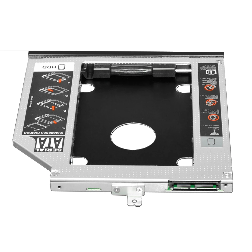 DeepFox SATA 2nd HDD Caddy 9,5 мм SSD адаптер жесткого диска внешний карман для lenovo Thinkpad HDT440P