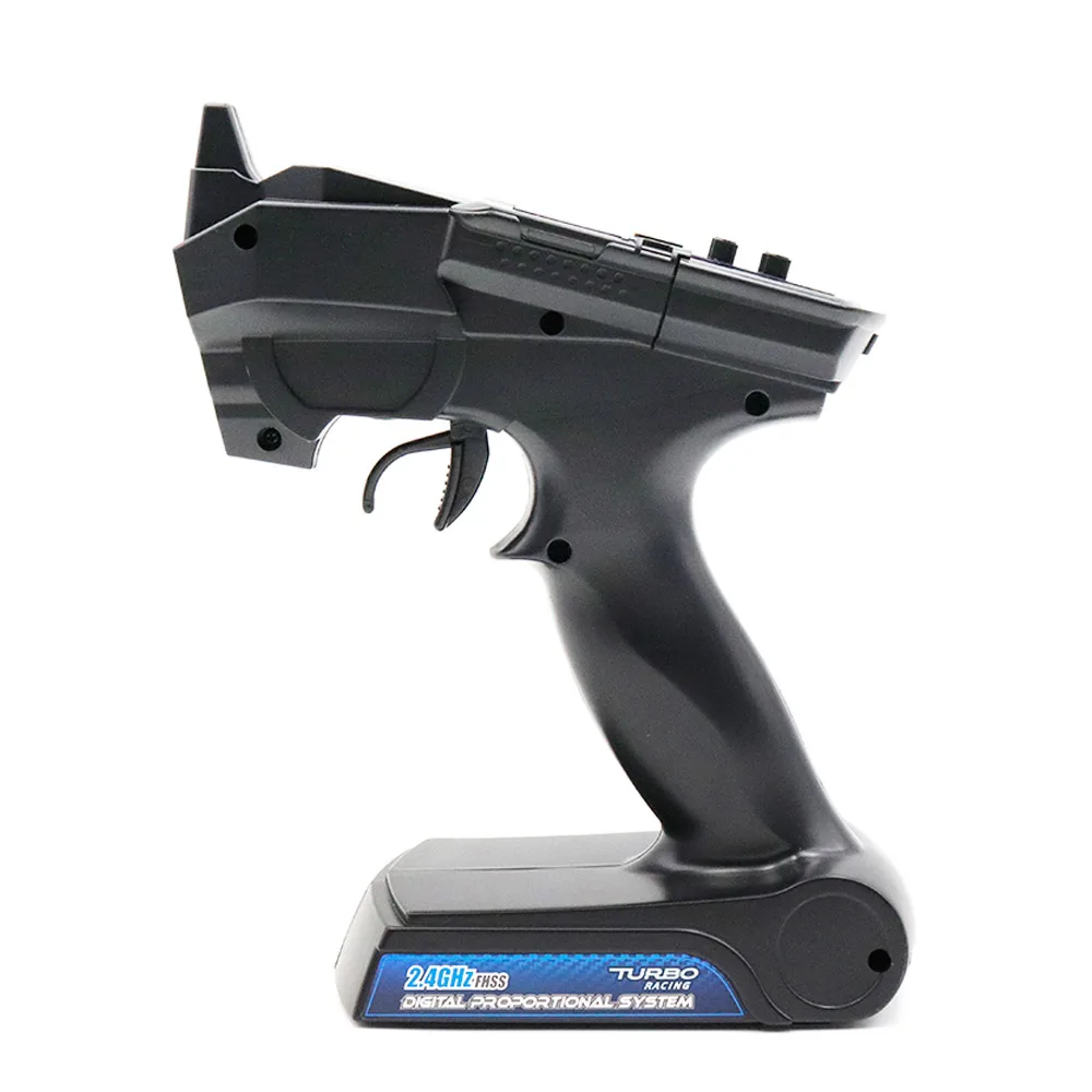 

RC 90102G 2.4GHz 2CH Radio Remote Controller Transmitter Receiver for TURBO RC Car Off-road Vehicle Boat