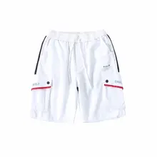 Мужские шорты, однотонные комбинезоны с карманами, стиль, спортивные, классные, мужские, летние, мягкие, свободные, уличная одежда