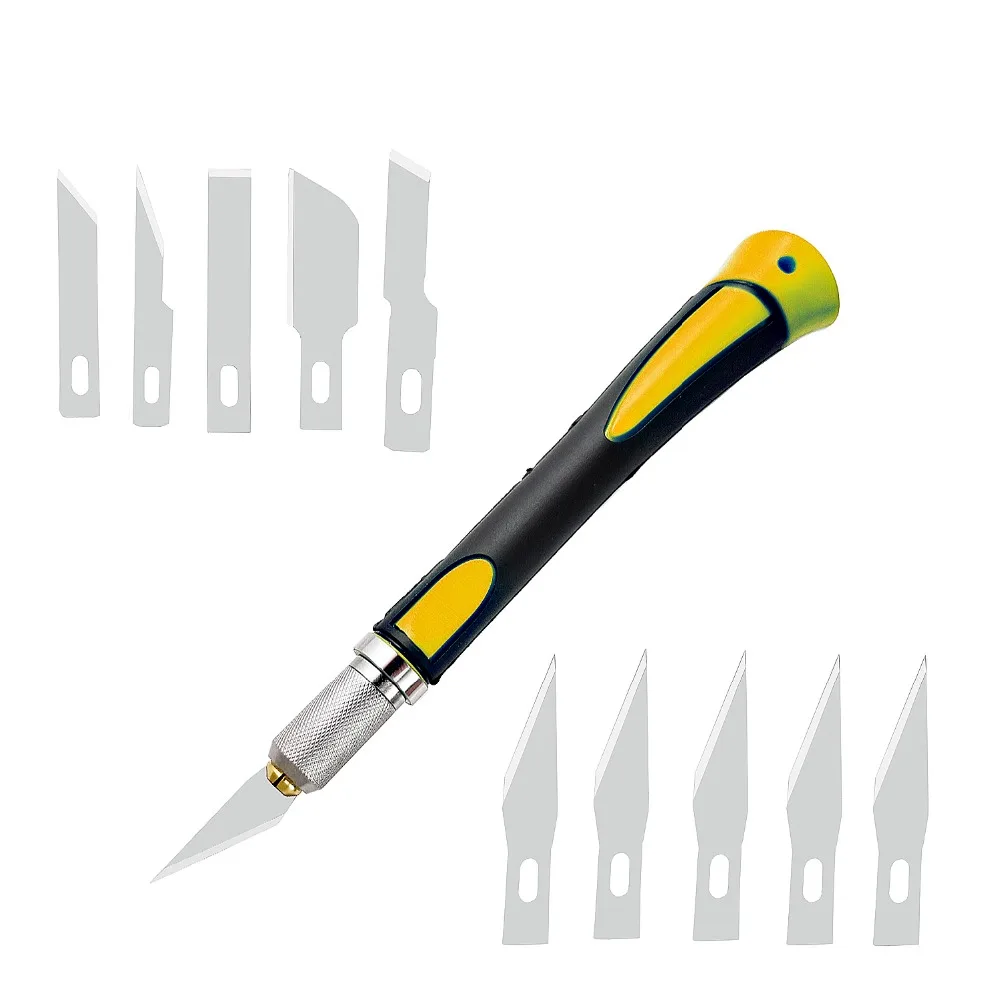Precision Craft Knife Set yellow (9)