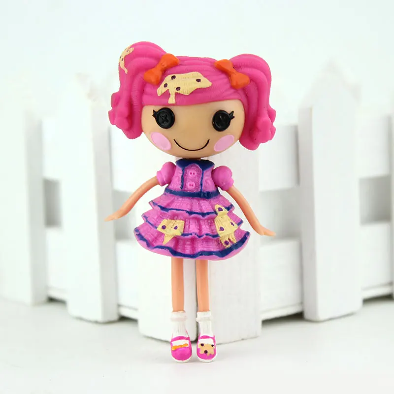 1 шт. 3 дюйма прекрасные Оригинальные MGA куклы Lalaloopsy Мини Куклы для девочки подарок - Цвет: 07