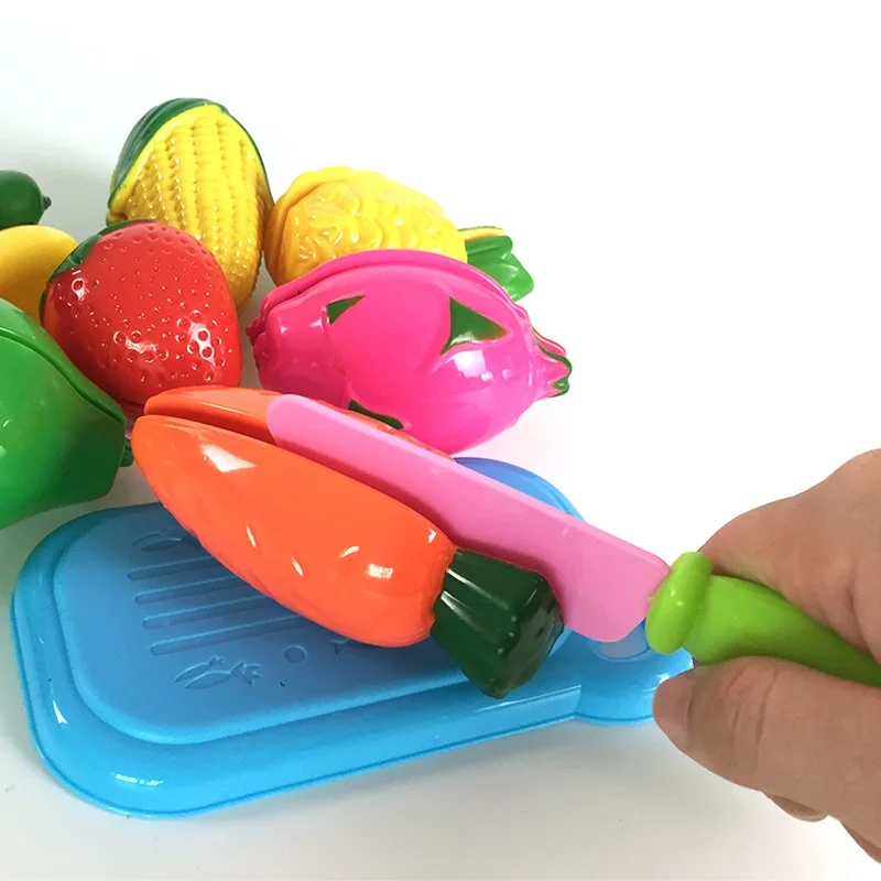 Пластиковая игрушка для резки фруктов и овощей, безопасный детский игровой домик, развивающая игрушка, безопасные кухонные игрушки, наборы для детей, подарок