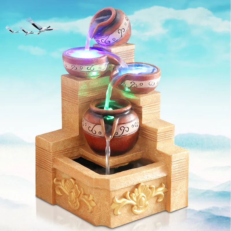 iee resin water fountains creative gifts water ornaments resin crafts decorative indoor water fountains rockery water home decor - Fountain For Home Decoration iee resin water fountains creative gifts water ornaments resin crafts decorative indoor water fountains rockery water home decor - Fountain For Home Decoration