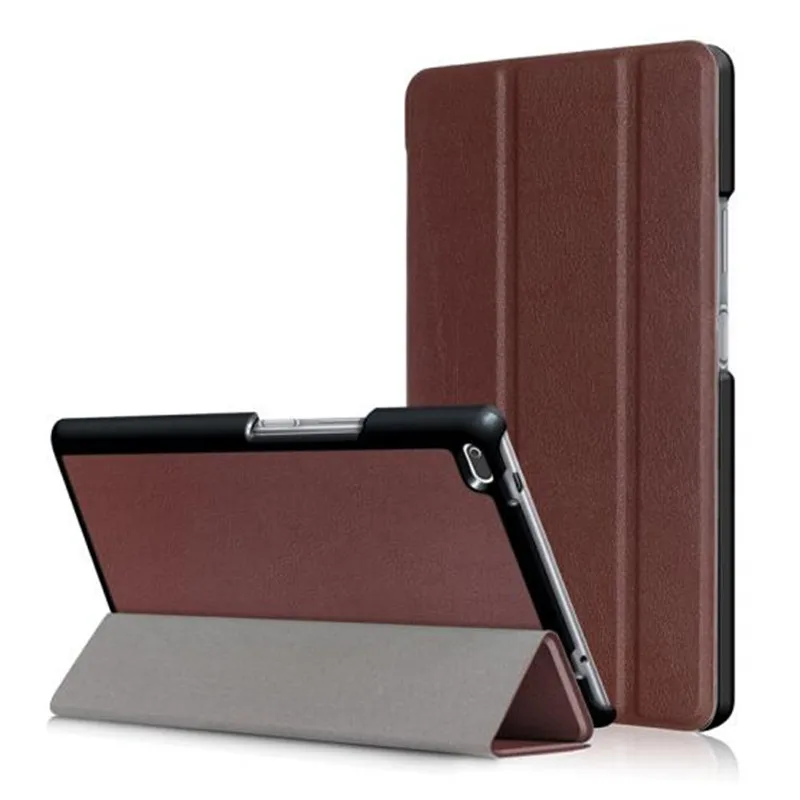 Для Amazon Kindle Fire HD 7 /Новинка HD7 7,0 дюймов чехол для планшета Custer Fold Folio Stand откидной держатель кожаный чехол - Цвет: KST Brown